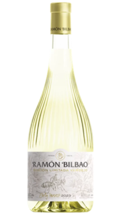 Botella de vino Ramón Bilbao Early Harvest Verdejo, edición limitada 2025