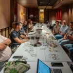 Cata profesional Airén Revolution con sumilleres de Murcia y Joaquín Parra